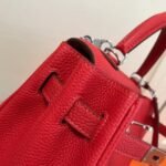 Replica Hermes Kelly Danse 20307 Designer Tote Shoulder Strap Bag Red35326 - Image 9