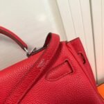 Replica Hermes Kelly Danse 20307 Designer Tote Shoulder Strap Bag Red35326 - Image 10