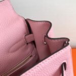 Replica Hermes Kelly Danse 20306 Designer Tote Shoulder Strap Bag Pink35266 - Image 4