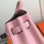 Replica Hermes Kelly Danse 20306 Designer Tote Shoulder Strap Bag Pink35266 - Image 7